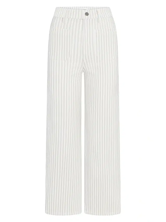 FRAME Women's The Anchor Striped Pants - Flax Stripe