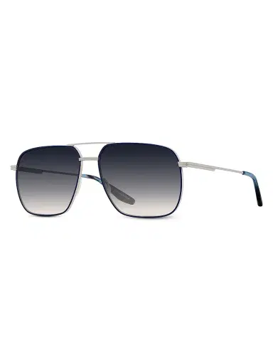 Barton Perreira Men's Royale 61MM Aviator Sunglasses - Silver | Thumbnail 1 Barton Perreira Men's Royale 61MM Aviator Sunglasses - Silver | Thumbnail 1