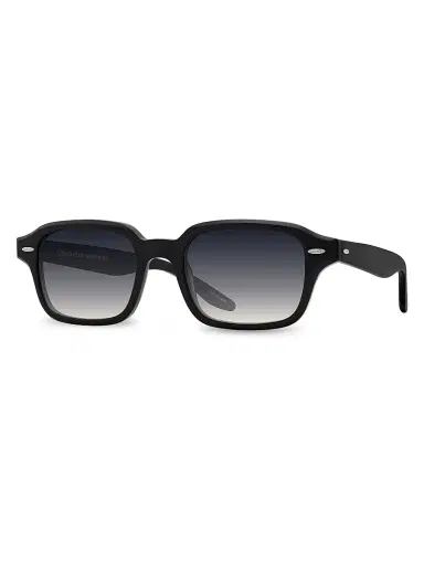 BARTON PERREIRA Men's Remi 51MM Rectangular Sunglasses - Black | Thumbnail 1 BARTON PERREIRA Men's Remi 51MM Rectangular Sunglasses - Black | Thumbnail 1