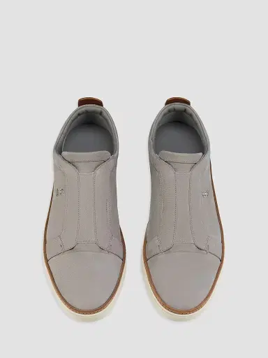 Christian Louboutin Men's Marcontonio Low-Top Sneakers - Phantom Grey - Size 15 | Thumbnail 4 Christian Louboutin Men's Marcontonio Low-Top Sneakers - Phantom Grey - Size 15 | Thumbnail 4