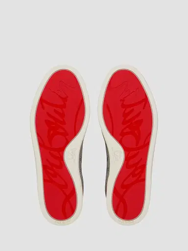 Christian Louboutin Men's Marcontonio Low-Top Sneakers - Phantom Grey - Size 15 | Thumbnail 5 Christian Louboutin Men's Marcontonio Low-Top Sneakers - Phantom Grey - Size 15 | Thumbnail 5