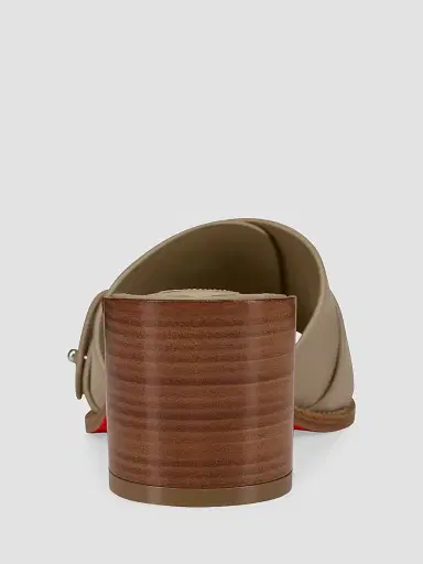 Christian Louboutin Women's Her in Roma 55MM Mules - Saharienne | Thumbnail 3