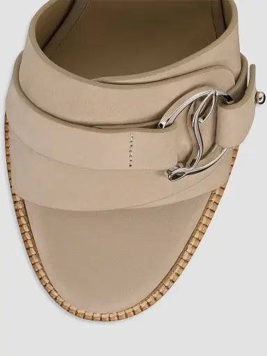 Christian Louboutin Women's Her in Roma 55MM Mules - Saharienne | Thumbnail 4