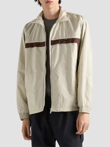 Prada Men's Re-Nylon Jacket - Beige Khaki - Size XL | Thumbnail 2 Prada Men's Re-Nylon Jacket - Beige Khaki - Size XL | Thumbnail 2