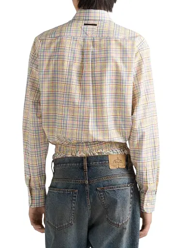 Prada Men's Cotton Shirt | Thumbnail 4