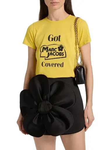 Marc Jacobs Women's Femme Slim-Fit T-Shirt - Yellow Multi - Size XS | Thumbnail 3 Marc Jacobs Women's Femme Slim-Fit T-Shirt - Yellow Multi - Size XS | Thumbnail 3