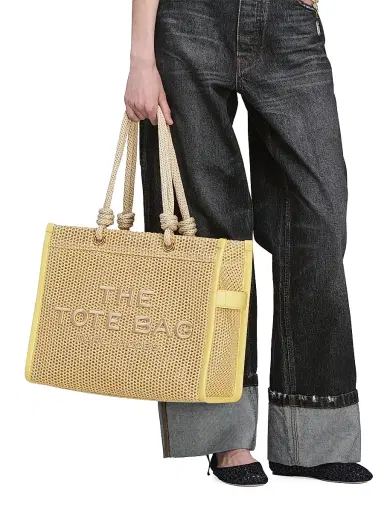 Marc Jacobs Women's The Woven Rope Large Tote Bag - Natural | Thumbnail 3