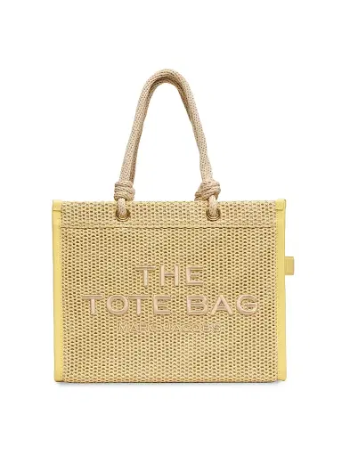 Marc Jacobs Women's The Woven Rope Large Tote Bag - Natural | Thumbnail 1