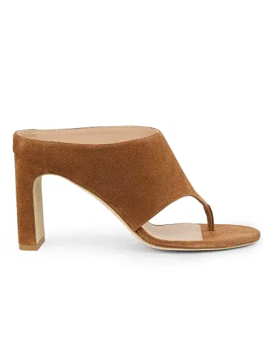 Stuart Weitzman Women's Babette 85MM Suede Sandals | Thumbnail 1 Stuart Weitzman Women's Babette 85MM Suede Sandals | Thumbnail 1