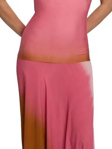 Silvia Tcherassi Women's Inari Tie-Dye Crepe Strapless Maxi dress - Oasis - Size Small | Thumbnail 6 Silvia Tcherassi Women's Inari Tie-Dye Crepe Strapless Maxi dress - Oasis - Size Small | Thumbnail 6