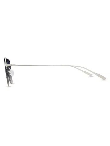 BARTON PERREIRA Women's McNair 55MM Aviator Sunglasses - Platinum Basalt | Thumbnail 3 BARTON PERREIRA Women's McNair 55MM Aviator Sunglasses - Platinum Basalt | Thumbnail 3