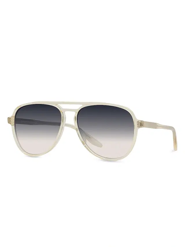 Barton Perreira Women's Hartmann 58MM Aviator Sunglasses - Champagne Grey Gradient