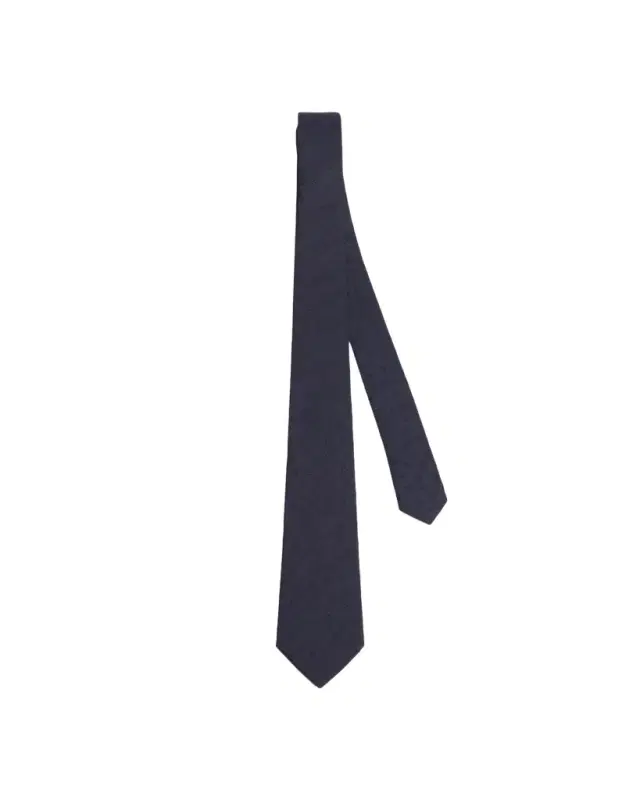 Dior Tie with Clover Motif