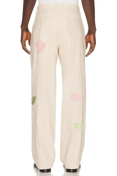 KidSuper Flower Applique Suit Trouser | Thumbnail 3 KidSuper Flower Applique Suit Trouser | Thumbnail 3