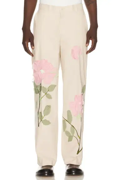 KidSuper Flower Applique Suit Trouser | Thumbnail 1 KidSuper Flower Applique Suit Trouser | Thumbnail 1