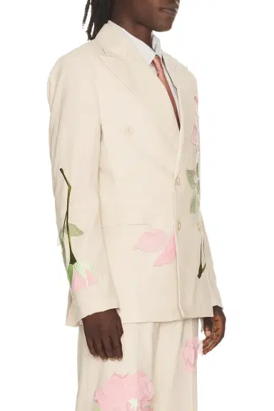 KidSuper Flower Applique Suit Blazer | Thumbnail 2 KidSuper Flower Applique Suit Blazer | Thumbnail 2