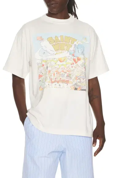 SAINT Mxxxxxx Saint Wet Short Sleeve Tee | Thumbnail 1