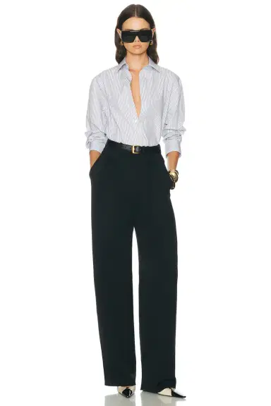 Saint Laurent Button Up Top | Thumbnail 4 Saint Laurent Button Up Top | Thumbnail 4
