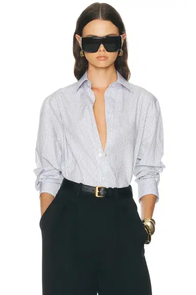 Saint Laurent Button Up Top | Thumbnail 1 Saint Laurent Button Up Top | Thumbnail 1