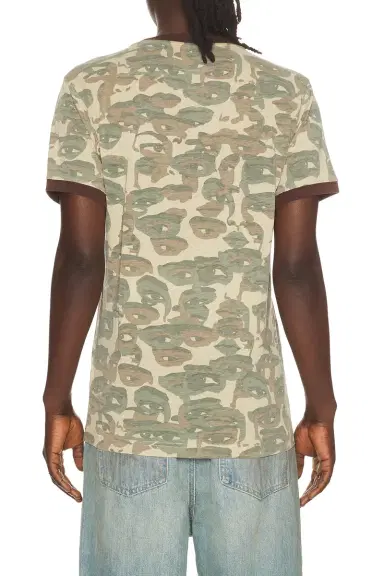 KidSuper Face Camo Short Sleeve Shirt | Thumbnail 2