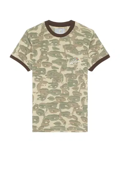 KidSuper Face Camo Short Sleeve Shirt | Thumbnail 4