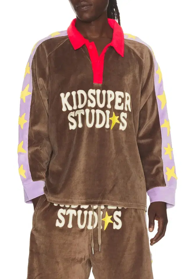KidSuper Velour Stars Rugby