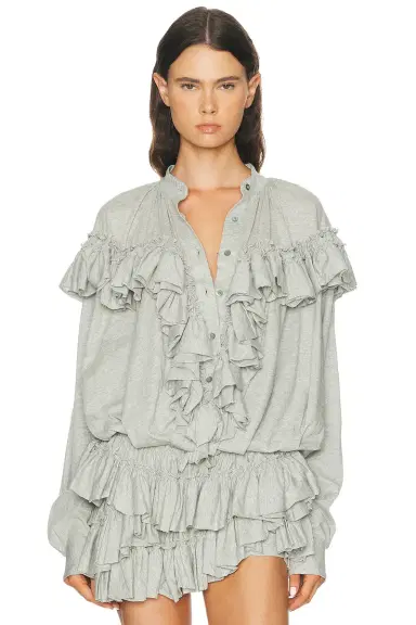 Dries Van Noten Hunver Blouse | Thumbnail 1 Dries Van Noten Hunver Blouse | Thumbnail 1