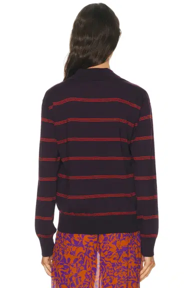 Dries Van Noten Tuno Polo Top | Thumbnail 3