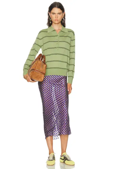 Dries Van Noten Tuno Polo Top | Thumbnail 4