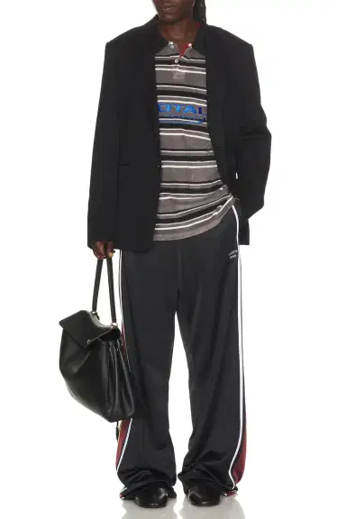 Martine Rose Wide Leg Track Pant | Thumbnail 4 Martine Rose Wide Leg Track Pant | Thumbnail 4