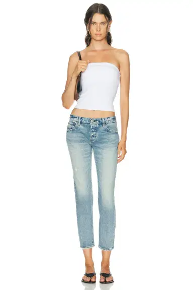 Moussy Vintage Hackney Tapered Jeans | Thumbnail 5