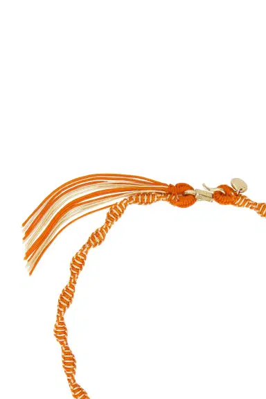 ALÉMAIS Calypso Macrame Charm Necklace | Thumbnail 4