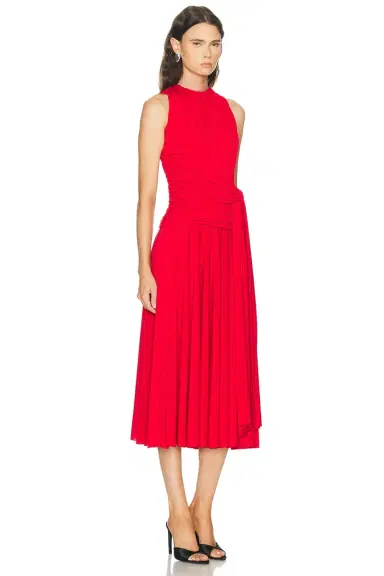 Brandon Maxwell Isadora Draped Jersey Dress | Thumbnail 2