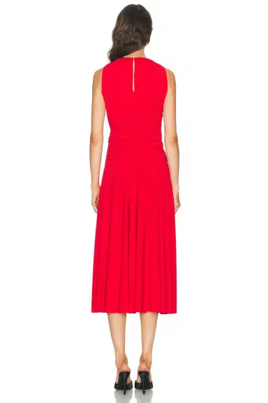 Brandon Maxwell Isadora Draped Jersey Dress | Thumbnail 4