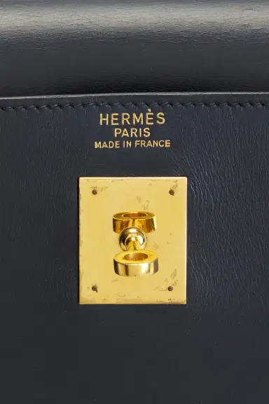 HERMÈS 1977 Box Kelly 35 Handbag | Thumbnail 6