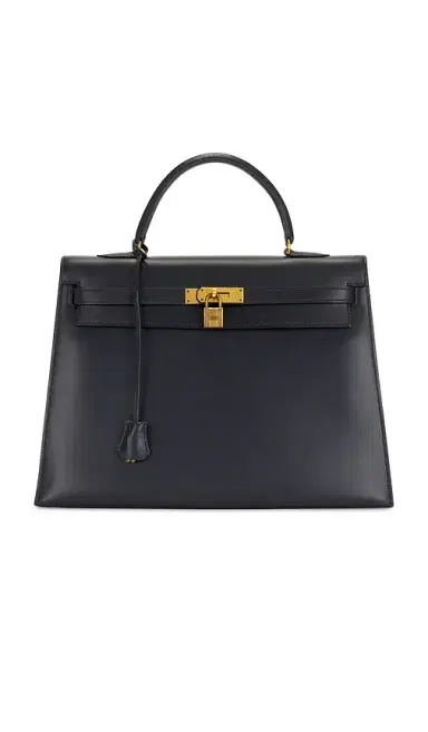 HERMÈS 1977 Box Kelly 35 Handbag | Thumbnail 10