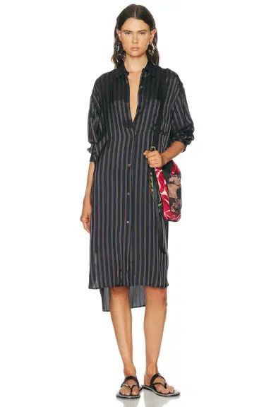 Dries Van Noten Dayley Shirt Dress | Thumbnail 1