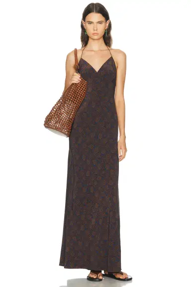 Matteau Low Back Halter Dress | Thumbnail 1