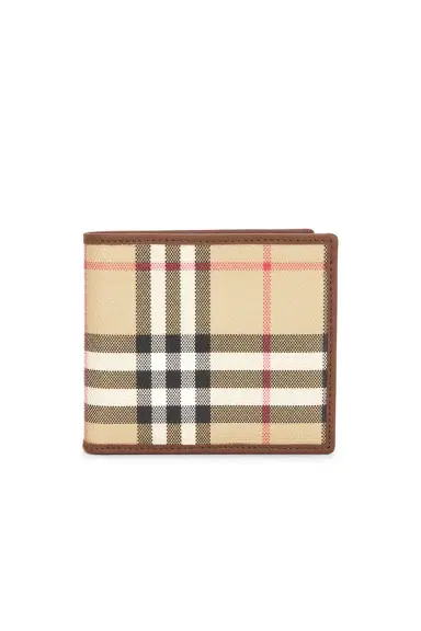 Burberry Pop Check Wallet | Thumbnail 1 Burberry Pop Check Wallet | Thumbnail 1