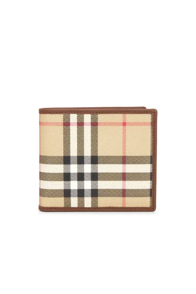 Burberry Pop Check Wallet