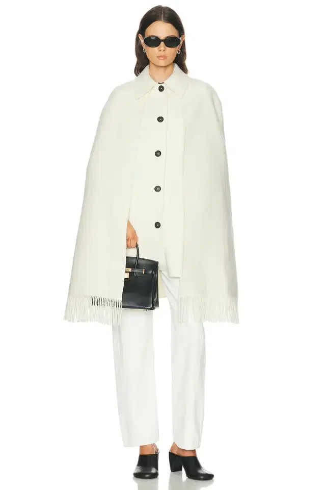 Toteme Fringe Cape Coat