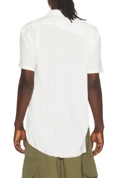 Comme des Garçons SHIRT Poplin Zipper Shirt | Thumbnail 3 Comme des Garçons SHIRT Poplin Zipper Shirt | Thumbnail 3
