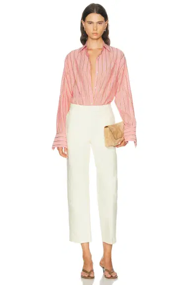 RENGGLI Cotton Twill Tailored Trouser | Thumbnail 5