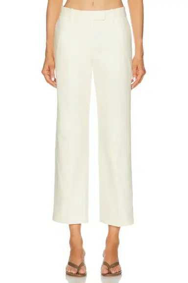 RENGGLI Cotton Twill Tailored Trouser | Thumbnail 1