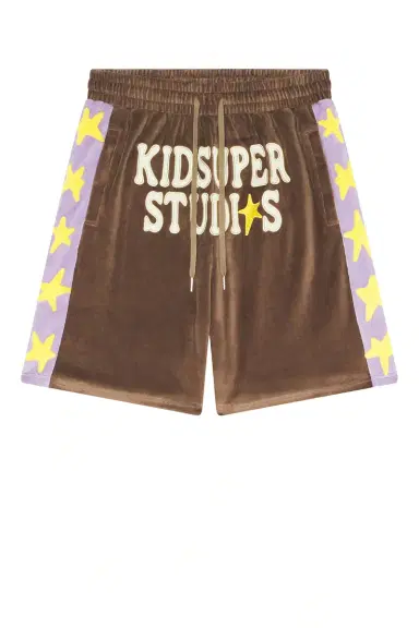 KidSuper Velour Stars Shorts | Thumbnail 5