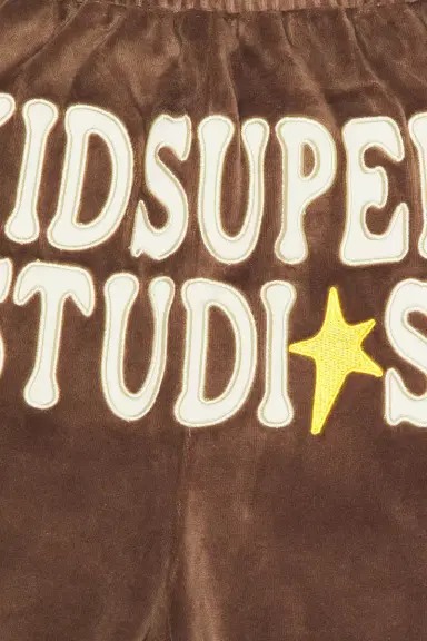 KidSuper Velour Stars Shorts | Thumbnail 6