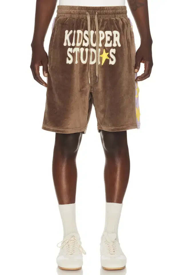 KidSuper Velour Stars Shorts