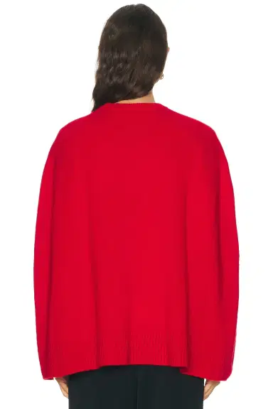 TOTEME Crew Cape Knit Sweater | Thumbnail 3