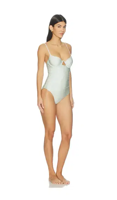 Simkhai Laine Ruched One Piece | Thumbnail 2 Simkhai Laine Ruched One Piece | Thumbnail 2