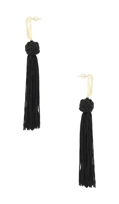 Luv AJ The Solstice Knot Tassel Earrings | Thumbnail 2 Luv AJ The Solstice Knot Tassel Earrings | Thumbnail 2